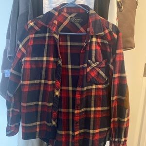 Flannel small size fits well